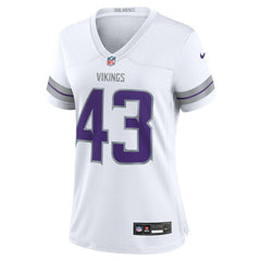 Nike Andrew Van Ginkel Minnesota Vikings Women's Alternate Game Jersey White