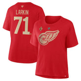 Dylan Larkin Detroit Red Wings Fanatics Women's Authentic Stack Name & Number T-Shirt - Red - NHL 202477724