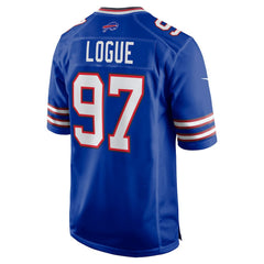Nike Zion Logue Buffalo Bills Team Game Jersey Royal