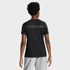 Nike Chicago Bears Women's 2025 NFL Crucial Catch Tri-Blend Dri-FIT T-Shirt Black