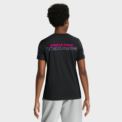 Nike Houston Texans Women's 2025 NFL Crucial Catch Tri-Blend Dri-FIT T-Shirt Black