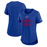 Nike Buffalo Bills Women's Script Tri-Blend T-Shirt Royal