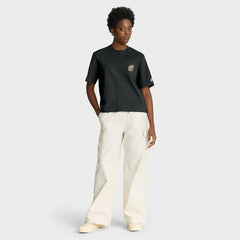 Nike New Orleans Saints Women's Rewind Pocket Boxy T-Shirt Black