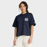 Nike New York Giants Women's Rewind Pocket Boxy T-Shirt Royal