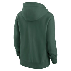 Nike Green Bay Packers Women's Phoenix Rewind Full-Zip Hoodie Green