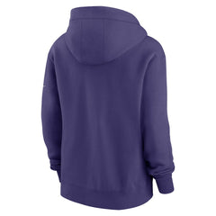 Nike Baltimore Ravens Women's Phoenix Rewind Full-Zip Hoodie Purple