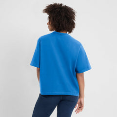 Nike Los Angeles Chargers Women's Essential Script Relaxed Boxy T-Shirt Powder Blue