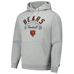 Chicago Bears Starter Pullover Hoodie Heather Gray