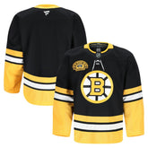 Boston Bruins Fanatics 100th Anniversary Authentic Pro Jersey - Black - NHL 202482569