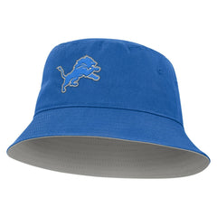 Fanatics Detroit Lions Strong Side Bucket Hat Blue
