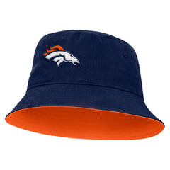 Fanatics Denver Broncos Strong Side Bucket Hat Navy