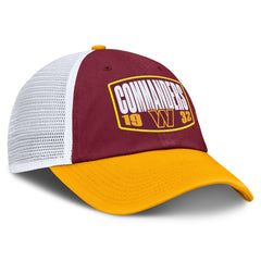 Fanatics Washington Commanders Franchise Trucker Adjustable Hat Burgundy/Gold