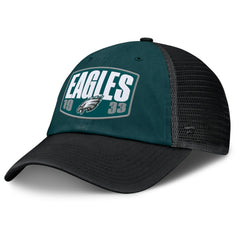 Fanatics Philadelphia Eagles Franchise Trucker Adjustable Hat Midnight Green/Black