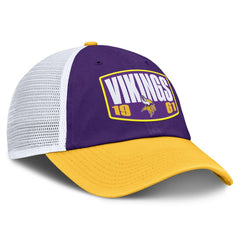 Fanatics Minnesota Vikings Franchise Trucker Adjustable Hat Purple/Gold