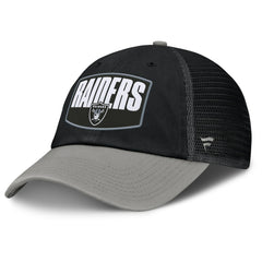 Fanatics Las Vegas Raiders Franchise Trucker Adjustable Hat Black/Gray