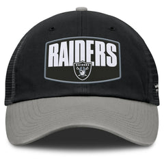 Fanatics Las Vegas Raiders Franchise Trucker Adjustable Hat Black/Gray