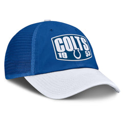 Fanatics Indianapolis Colts Franchise Trucker Adjustable Hat Royal/White