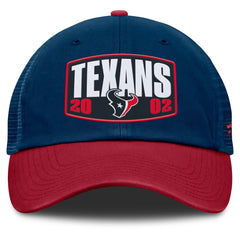 Fanatics Houston Texans Franchise Trucker Adjustable Hat Navy/Red