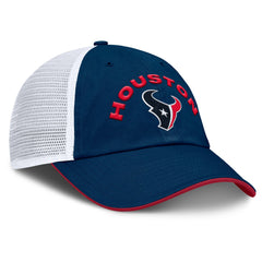 Fanatics Houston Texans Reverse Trucker Adjustable Hat Navy/White
