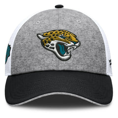 Fanatics Jacksonville Jaguars Option Trucker Adjustable Hat Gray/Black
