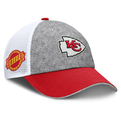 Fanatics Kansas City Chiefs Option Trucker Adjustable Hat Gray/Red