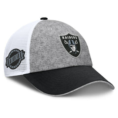 Fanatics Las Vegas Raiders Option Trucker Adjustable Hat Gray/Black