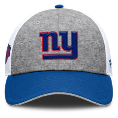 Fanatics New York Giants Option Trucker Adjustable Hat Gray/Royal