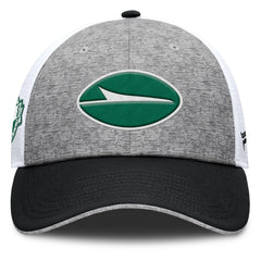 Fanatics New York Jets Option Trucker Adjustable Hat Gray/Black