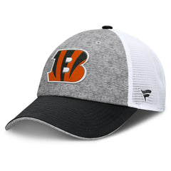 Fanatics Cincinnati Bengals Option Trucker Adjustable Hat Gray/Black