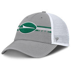 Fanatics New York Jets Singleback Trucker Adjustable Hat Gray