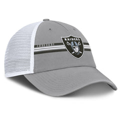 Fanatics Las Vegas Raiders Singleback Trucker Adjustable Hat Gray