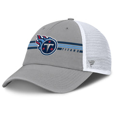 Fanatics Tennessee Titans Singleback Trucker Adjustable Hat Gray