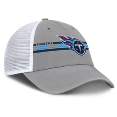 Fanatics Tennessee Titans Singleback Trucker Adjustable Hat Gray