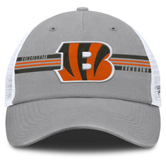 Fanatics Cincinnati Bengals Singleback Trucker Adjustable Hat Gray