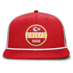 Fanatics Kansas City Chiefs Edge Rush Trucker Adjustable Hat Red/Gray