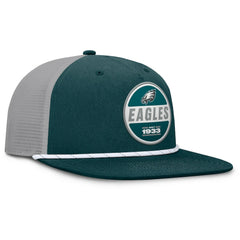 Fanatics Philadelphia Eagles Edge Rush Trucker Adjustable Hat Midnight Green/Gray