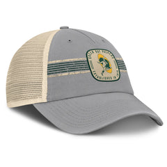 Fanatics Green Bay Packers Heritage Bootleg Trucker Adjustable Hat Gray