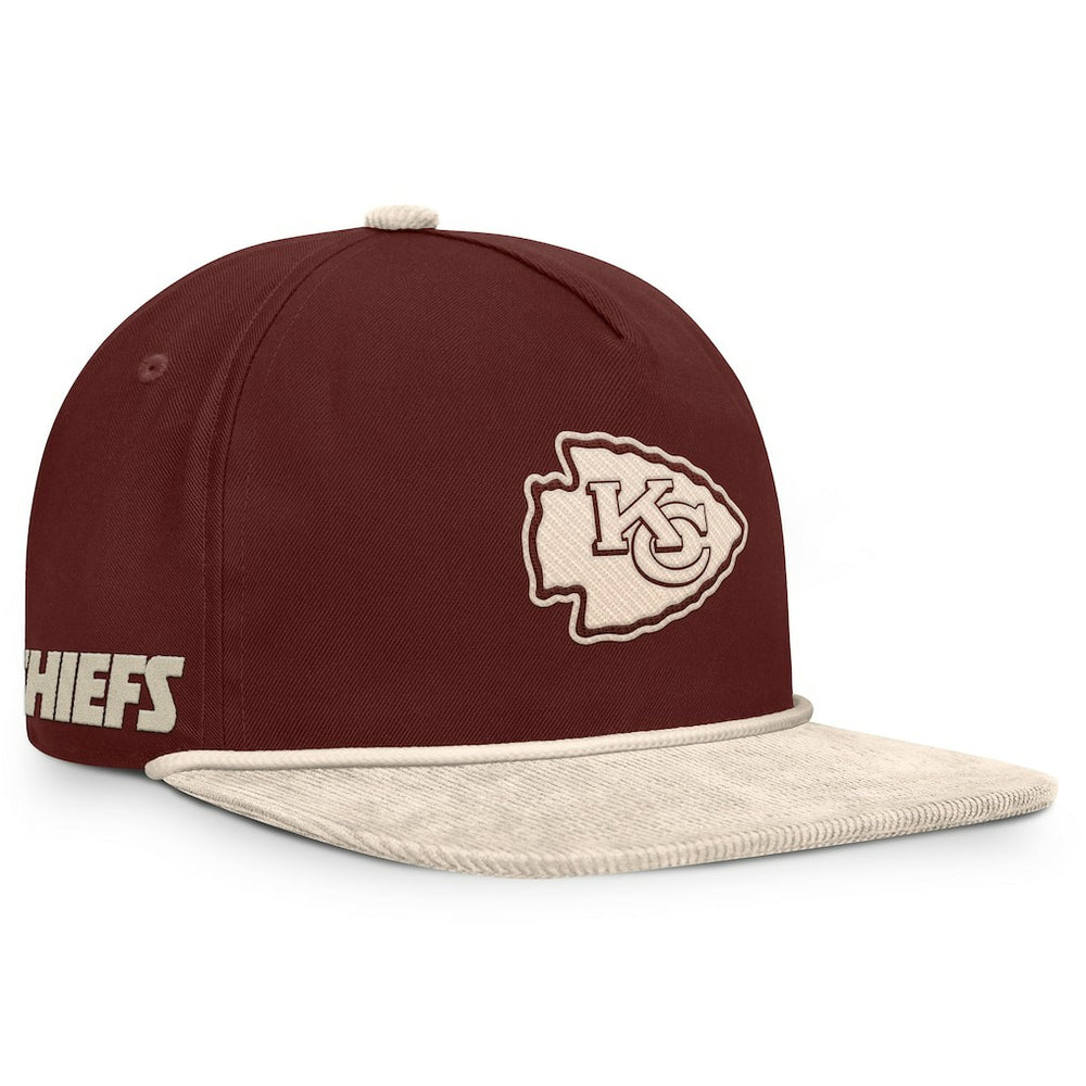 Fanatics Kansas City Chiefs NFL Reminisce Golfer Adjustable Hat Brown