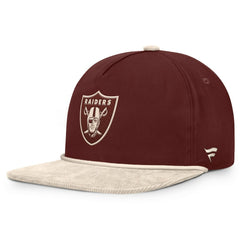 Fanatics Las Vegas Raiders NFL Reminisce Golfer Adjustable Hat Brown