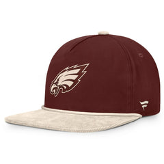 Fanatics Philadelphia Eagles NFL Reminisce Golfer Adjustable Hat Brown