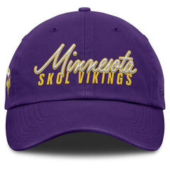 Fanatics Minnesota Vikings Women's Moxie Adjustable Hat Purple