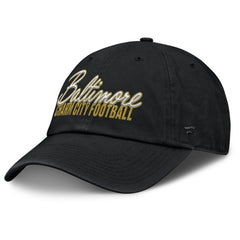 Fanatics Baltimore Ravens Women's Moxie Adjustable Hat Black