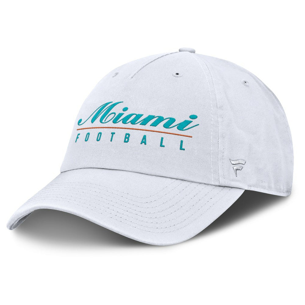 Fanatics Miami Dolphins Women's Harmony Adjustable Hat White