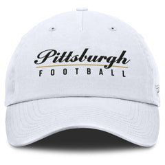 Fanatics Pittsburgh Steelers Women's Harmony Adjustable Hat White