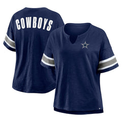 Fanatics Dallas Cowboys Women's Redzone Curl Route T-Shirt Navy