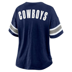 Fanatics Dallas Cowboys Women's Redzone Curl Route T-Shirt Navy