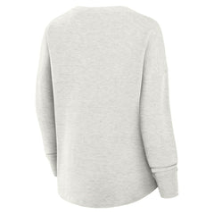 Fanatics Dallas Cowboys Women's Oversized Hometown Pullover Sweatshirt Heather Gray