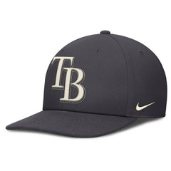 Tampa Bay Rays Nike Statement Pro Snapback Hat - Anthracite - Nike Discount