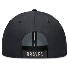 Atlanta Braves Nike Statement Club Performance Adjustable Hat - Navy/Natural - Nike Lifestyle