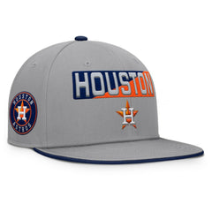 Houston Astros Fanatics Punchout Snapback Hat - Gray - Fanatics on Sale